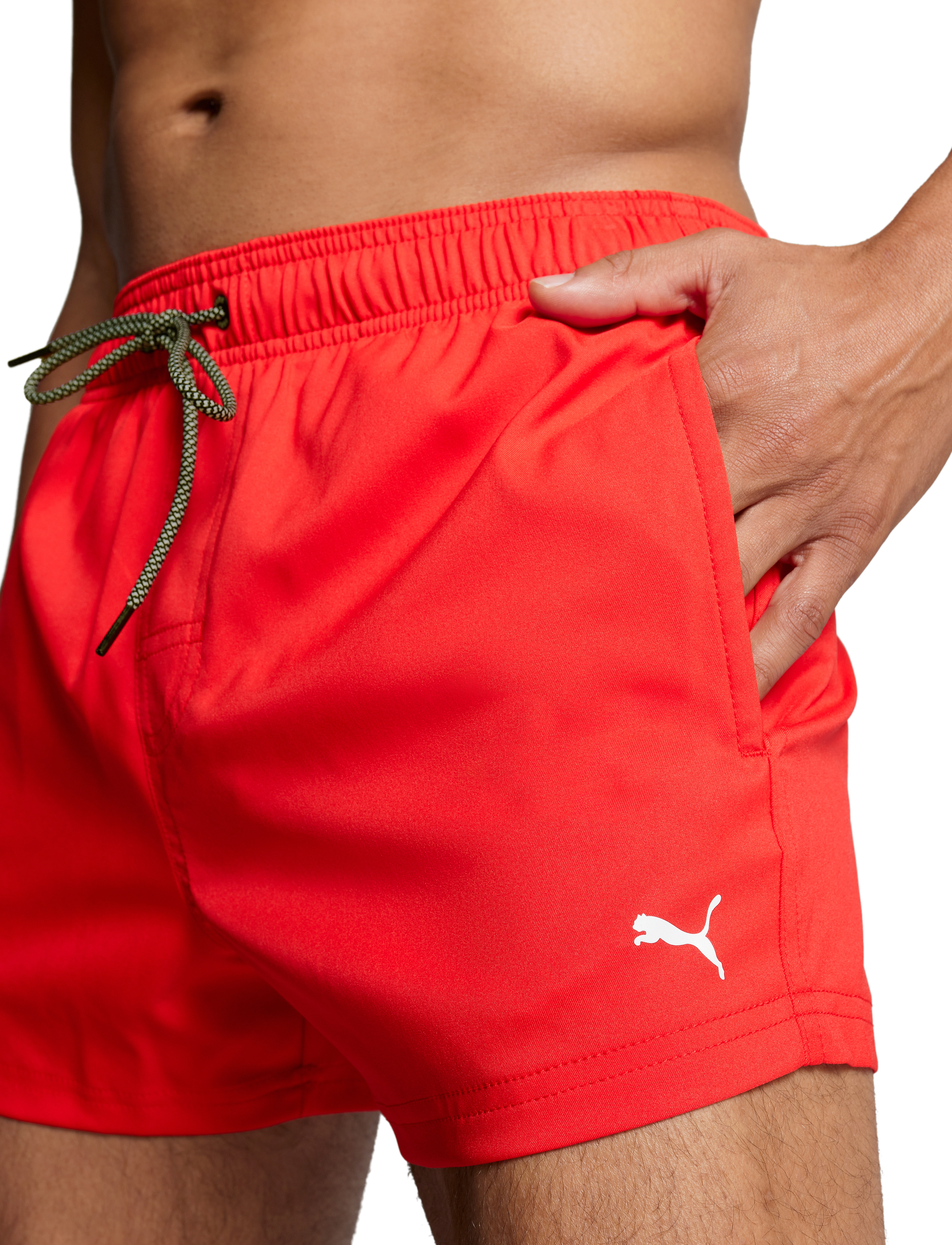 Puma Swim - PUMA SWIM MEN SHORT SHORTS 1P - szorty kąpielowe - red - 4