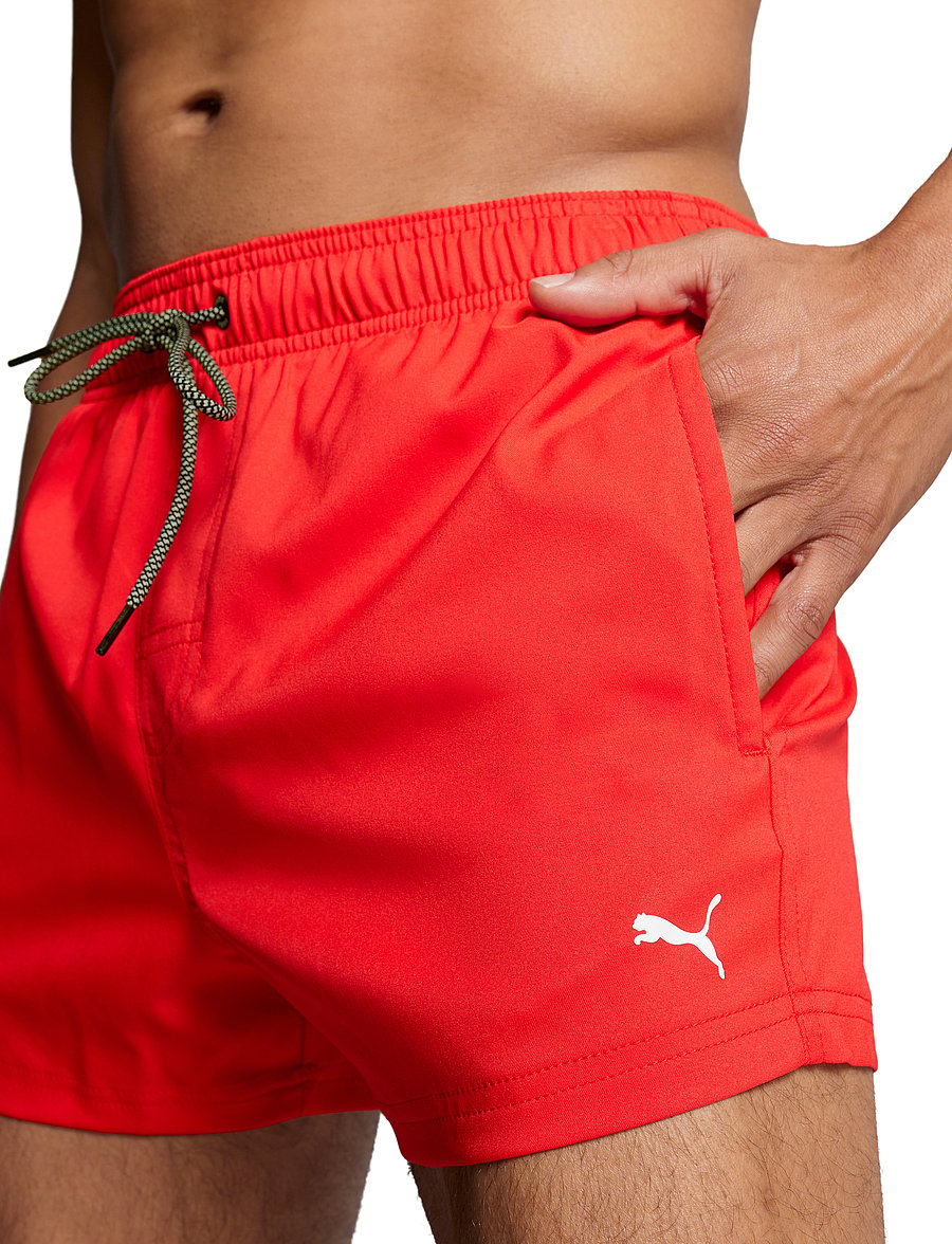 Puma Swim - PUMA SWIM MEN SHORT SHORTS 1P - szorty kąpielowe - red - 4