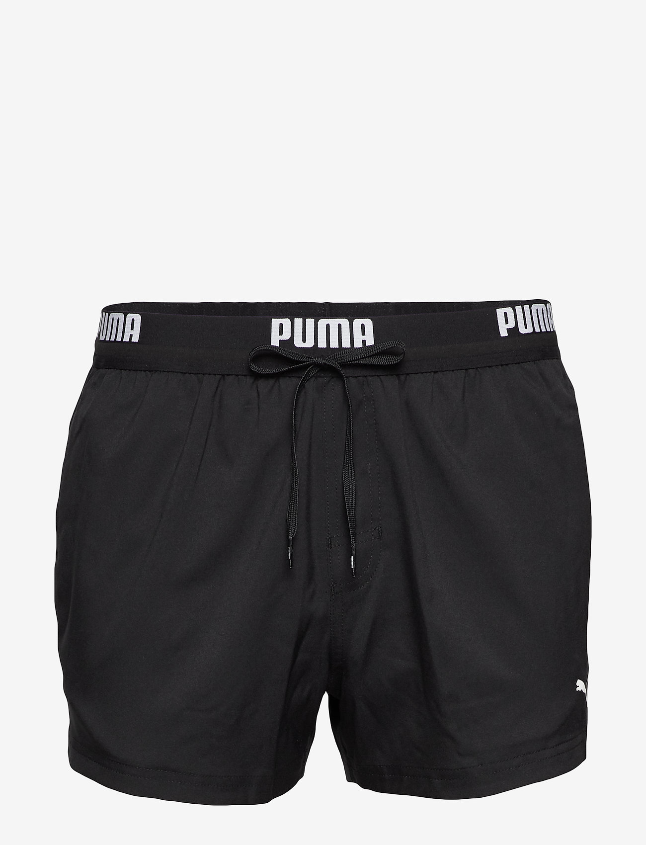 Puma Swim - PUMA SWIM MEN LOGO SHORT SHORTS 1P - badebukser - black - 1
