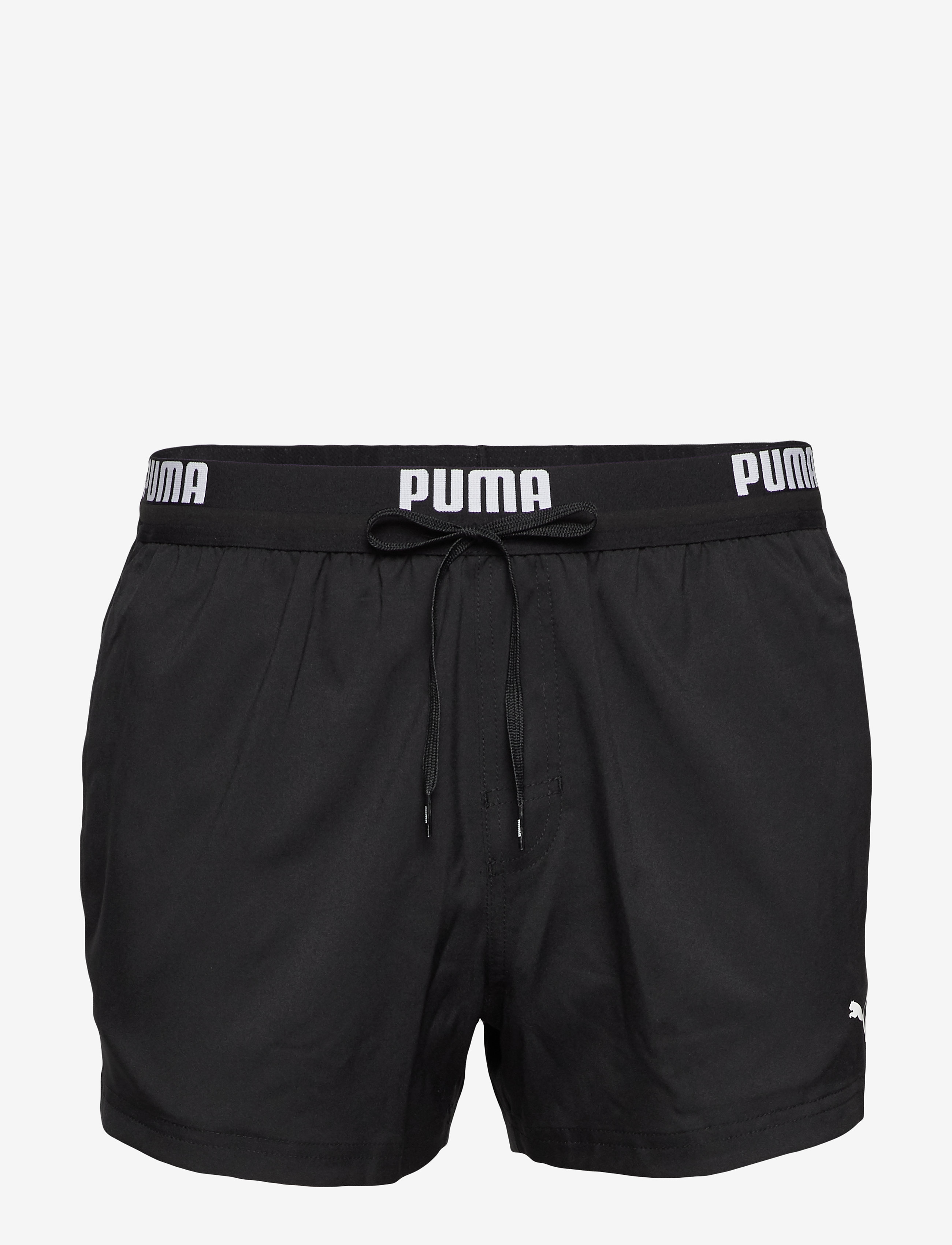 PUMA SWIM MEN LOGO SHORT SHORTS 1P - BLACK