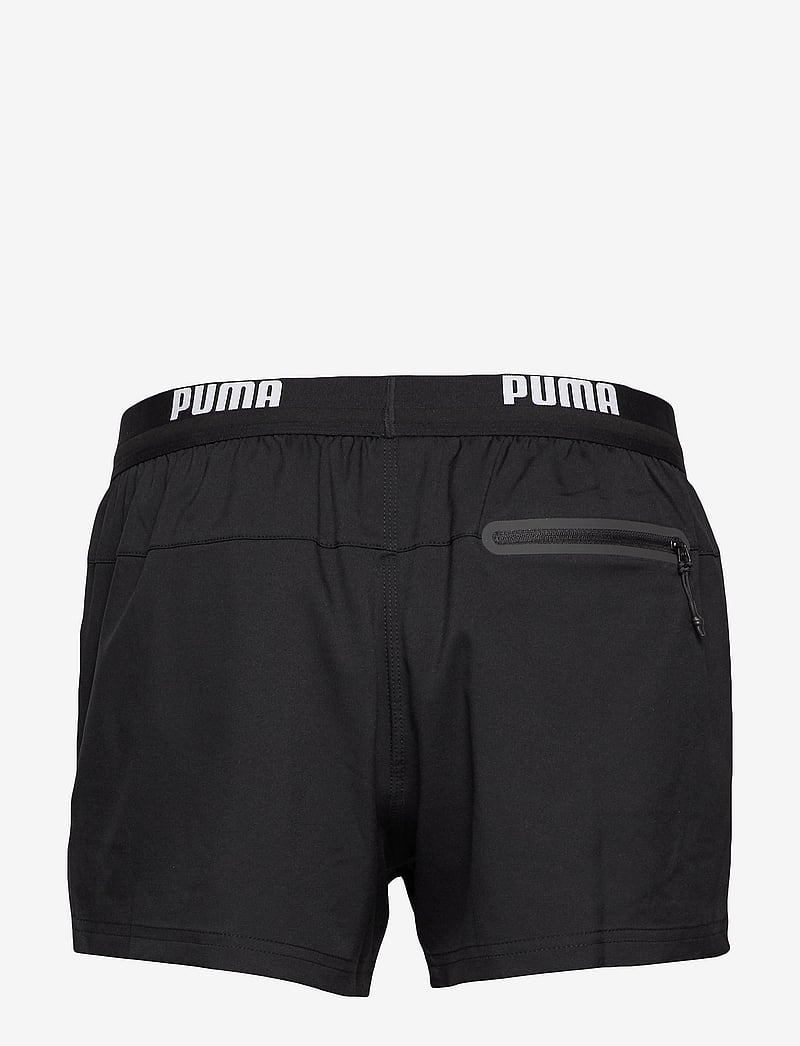 Puma Swim - PUMA SWIM MEN LOGO SHORT SHORTS 1P - badebukser - black - 2