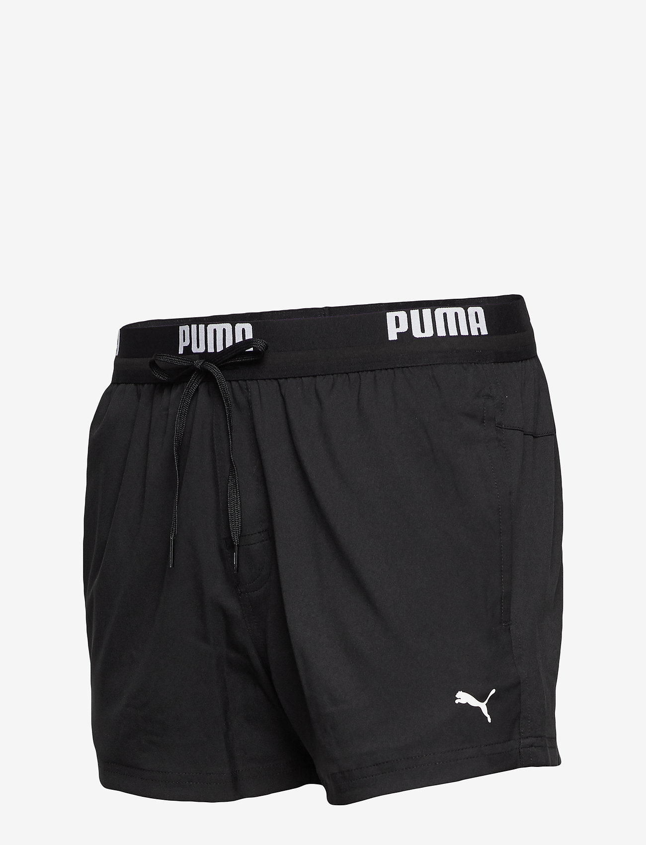 Puma Swim - PUMA SWIM MEN LOGO SHORT SHORTS 1P - badebukser - black - 3