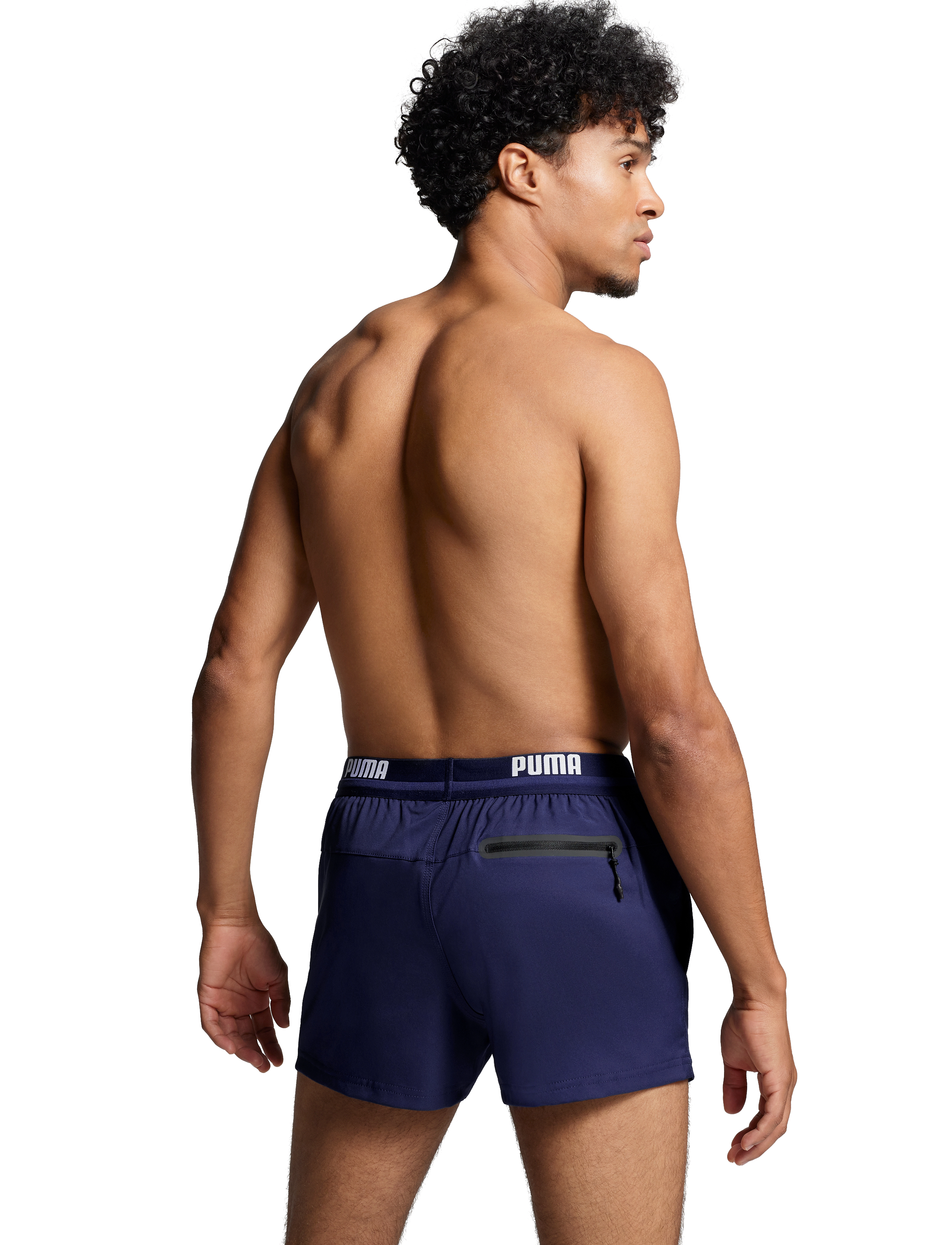 Puma Swim - PUMA SWIM MEN LOGO SHORT SHORTS 1P - szorty kąpielowe - navy - 4