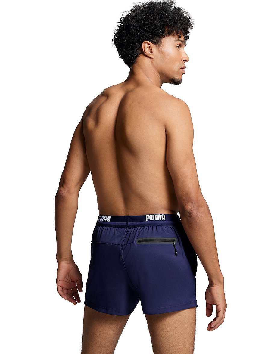Puma Swim - PUMA SWIM MEN LOGO SHORT SHORTS 1P - szorty kąpielowe - navy - 4