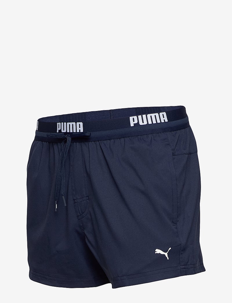 Puma Swim - PUMA SWIM MEN LOGO SHORT SHORTS 1P - badbyxor - navy - 3