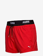 Puma Swim - PUMA SWIM MEN LOGO SHORT LENGTH SWI - swim shorts - red - 2