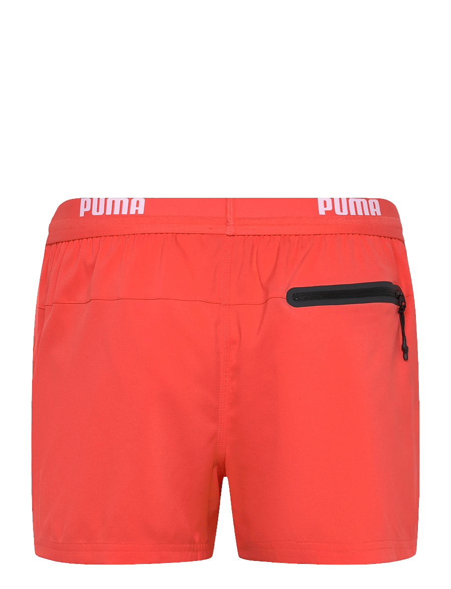 Puma Swim - PUMA SWIM MEN LOGO SHORT SHORTS 1P - shorts de bain - red glamour - 1