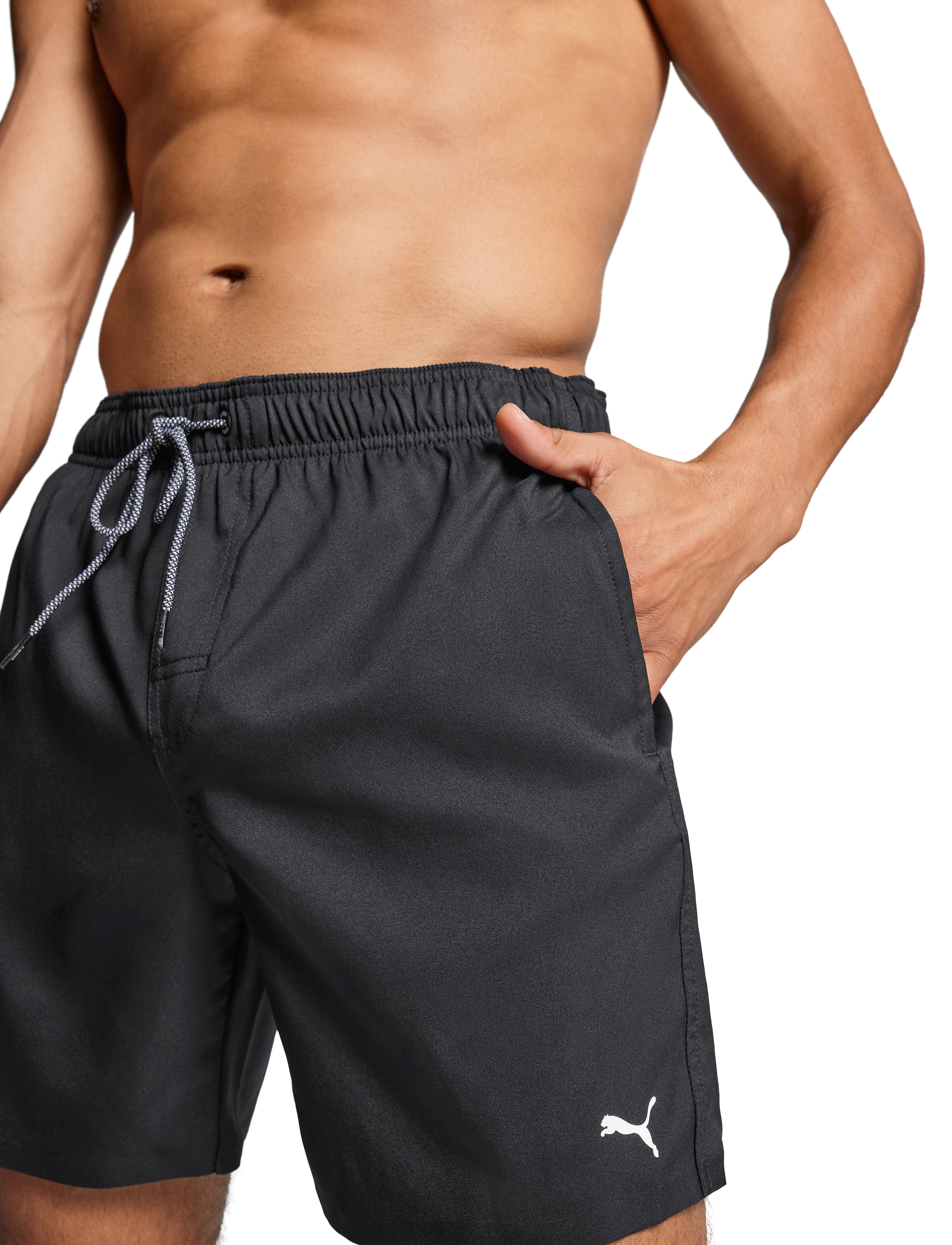 Puma Swim - PUMA SWIM MEN MID SHORTS 1P - laveste priser - black - 5