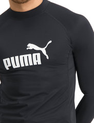 Puma Swim - PUMA SWIM MEN LONG SLEEVE RASH GUAR - top met lange mouwen - black - 5