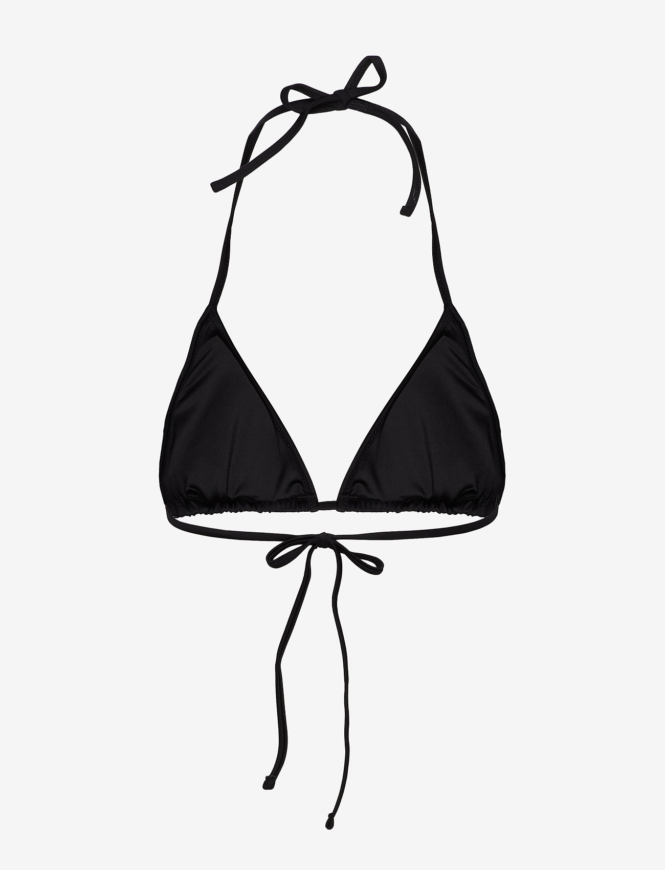 Puma Swim - PUMA SWIM WOMEN TRIANGLE BIKINI TOP - trīsstūra bikini augšiņa - black - 1