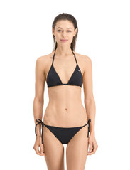 Puma Swim - PUMA SWIM WOMEN TRIANGLE BIKINI TOP - bikinis med trekantform - black - 2