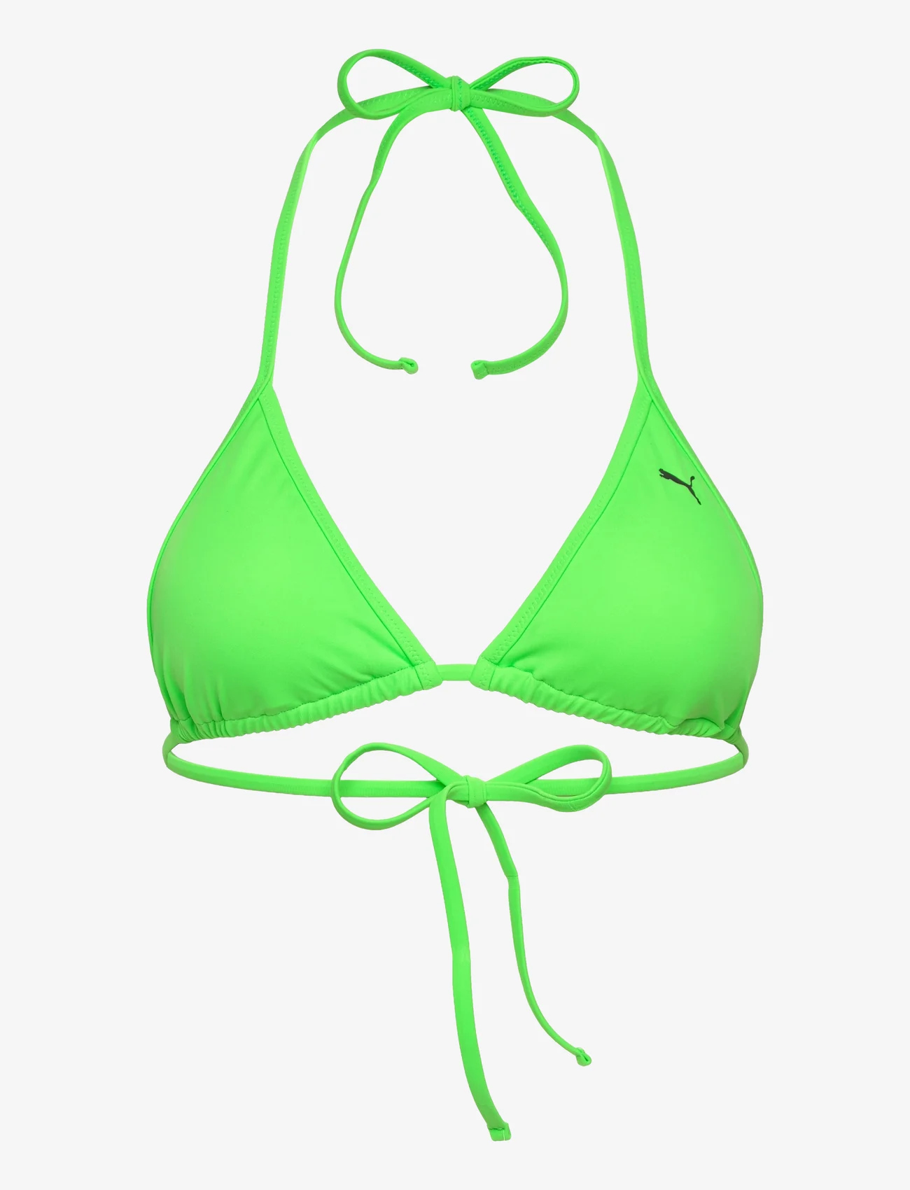 Puma Swim - PUMA SWIM WOMEN TRIANGLE BIKINI TOP - driehoekige bikini - fluo green - 0