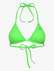 Puma Swim - PUMA SWIM WOMEN TRIANGLE BIKINI TOP - dreieck-bikini-oberteile - fluo green - 0