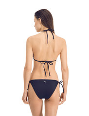 Puma Swim - PUMA SWIM WOMEN TRIANGLE BIKINI TOP - triangle bikinis - navy - 3