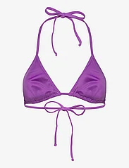 Puma Swim - PUMA SWIM WOMEN TRIANGLE BIKINI TOP - bikinis med trekantform - purple - 1