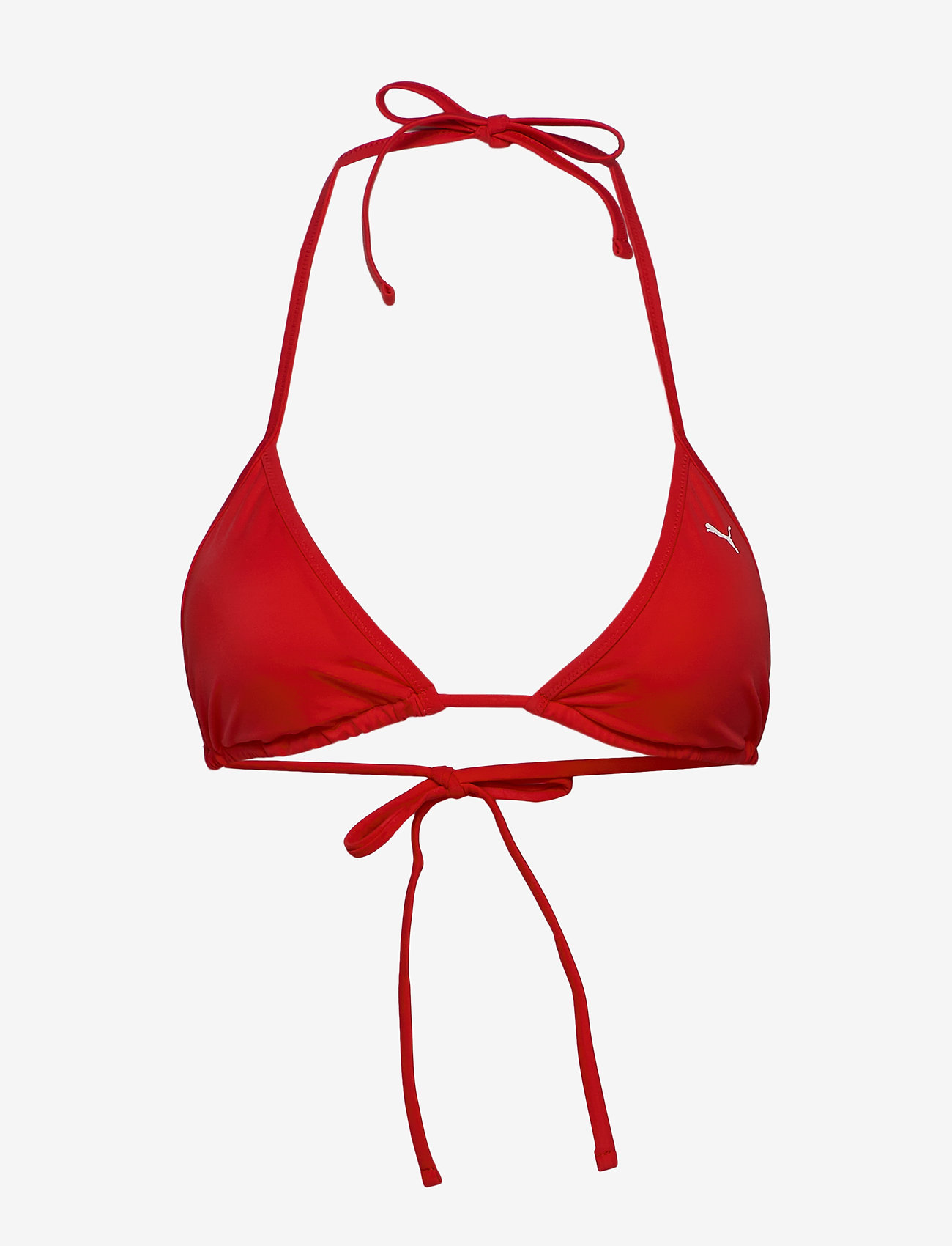 Puma Swim - PUMA SWIM WOMEN TRIANGLE TOP 1P - sportiga badkläder - red - 1