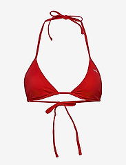 Puma Swim - PUMA SWIM WOMEN TRIANGLE BIKINI TOP - trekant-bikinis - red - 0