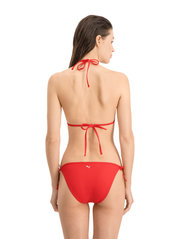 Puma Swim - PUMA SWIM WOMEN TRIANGLE BIKINI TOP - dreieck-bikini-oberteile - red - 3