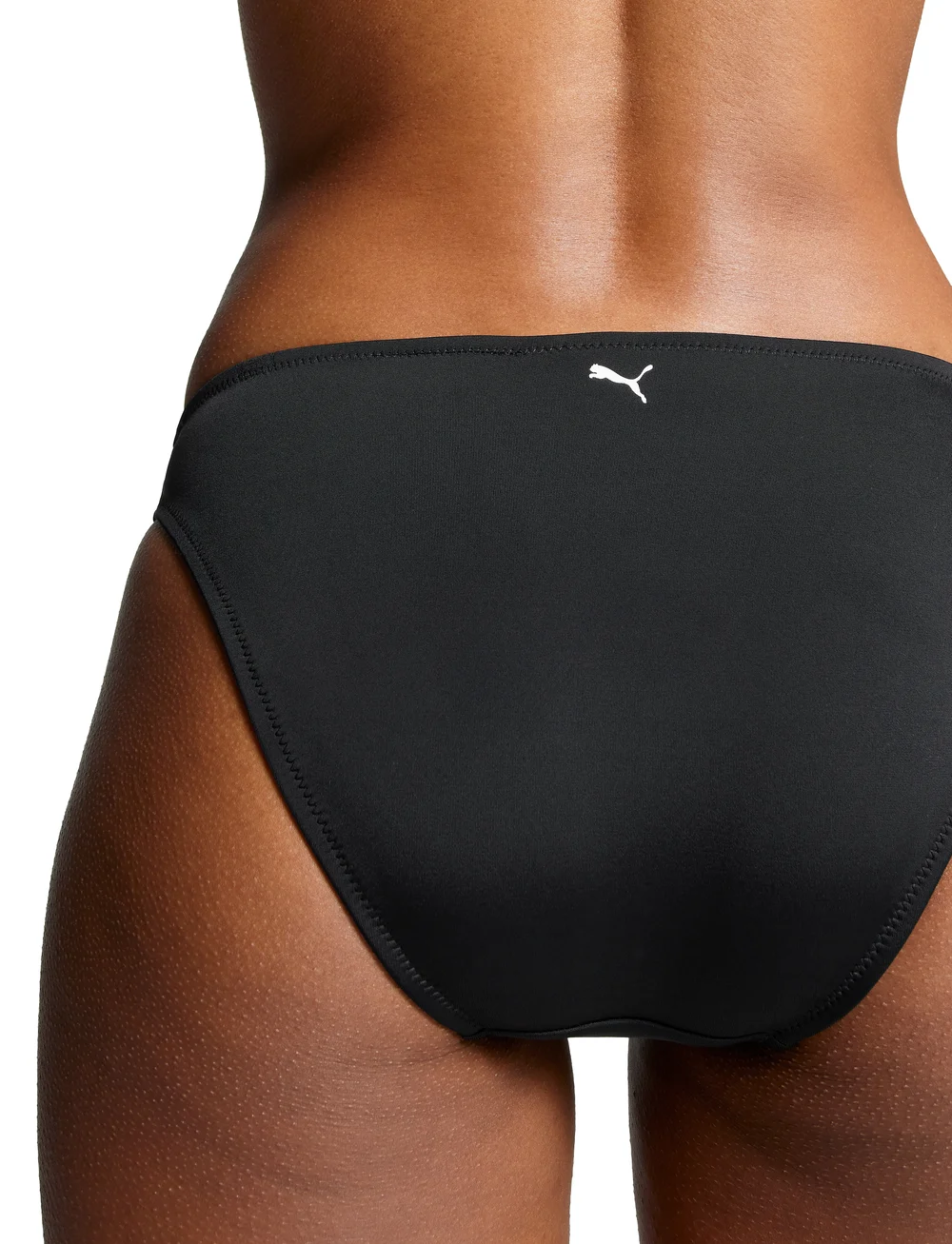 Puma Swim - PUMA SWIM WOMEN CLASSIC BRIEFS 1P - sportiga badkläder - black - 5