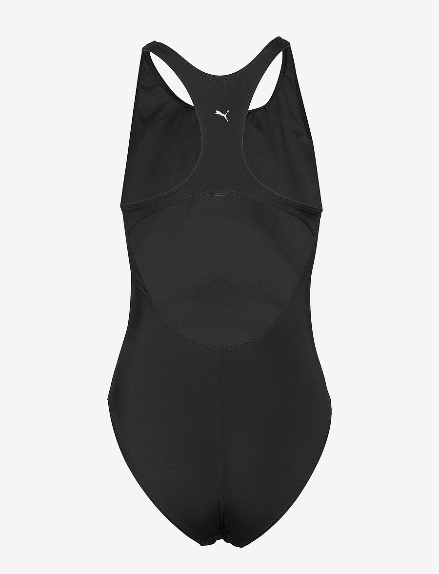 Puma Swim - PUMA SWIM WOMEN RACERBACK SWIMSUIT - spordi ujumisriided - black - 2