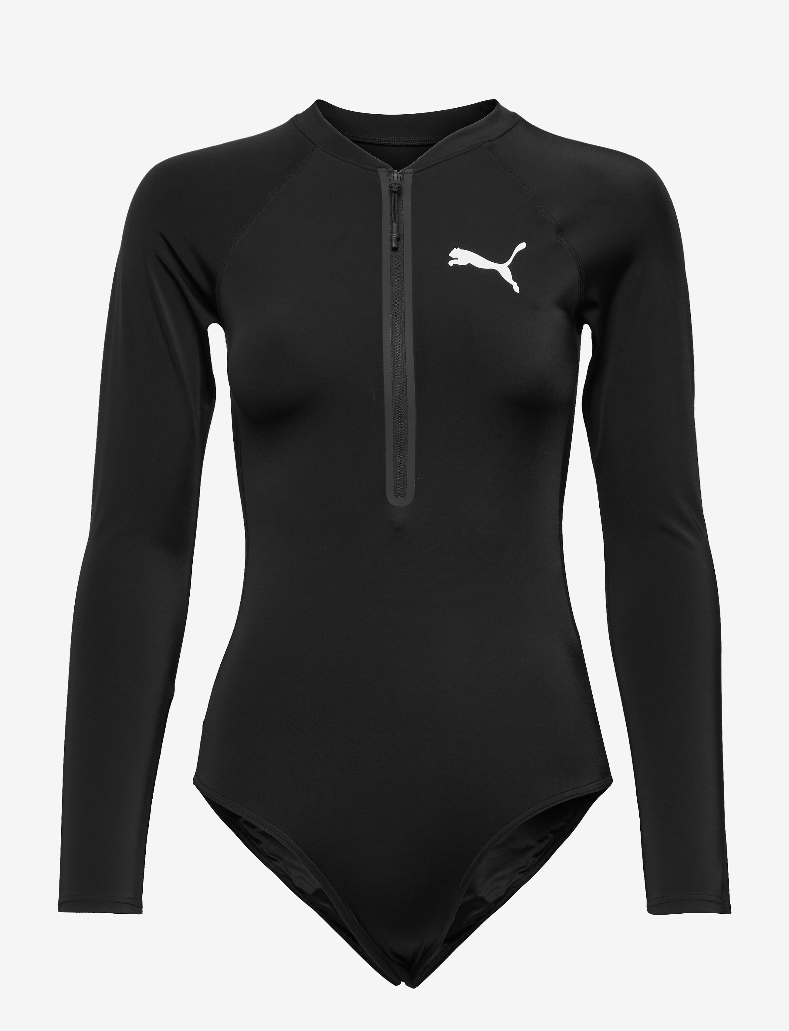 PUMA SWIM Puma Swim Damen Lange Ärmel Surf Anzug 1P Schwarz - XL - Damen