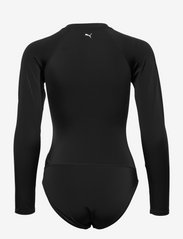 Puma Swim - PUMA SWIM WOMEN LONG SLEEVE SURF SU - swimsuits - black - 1