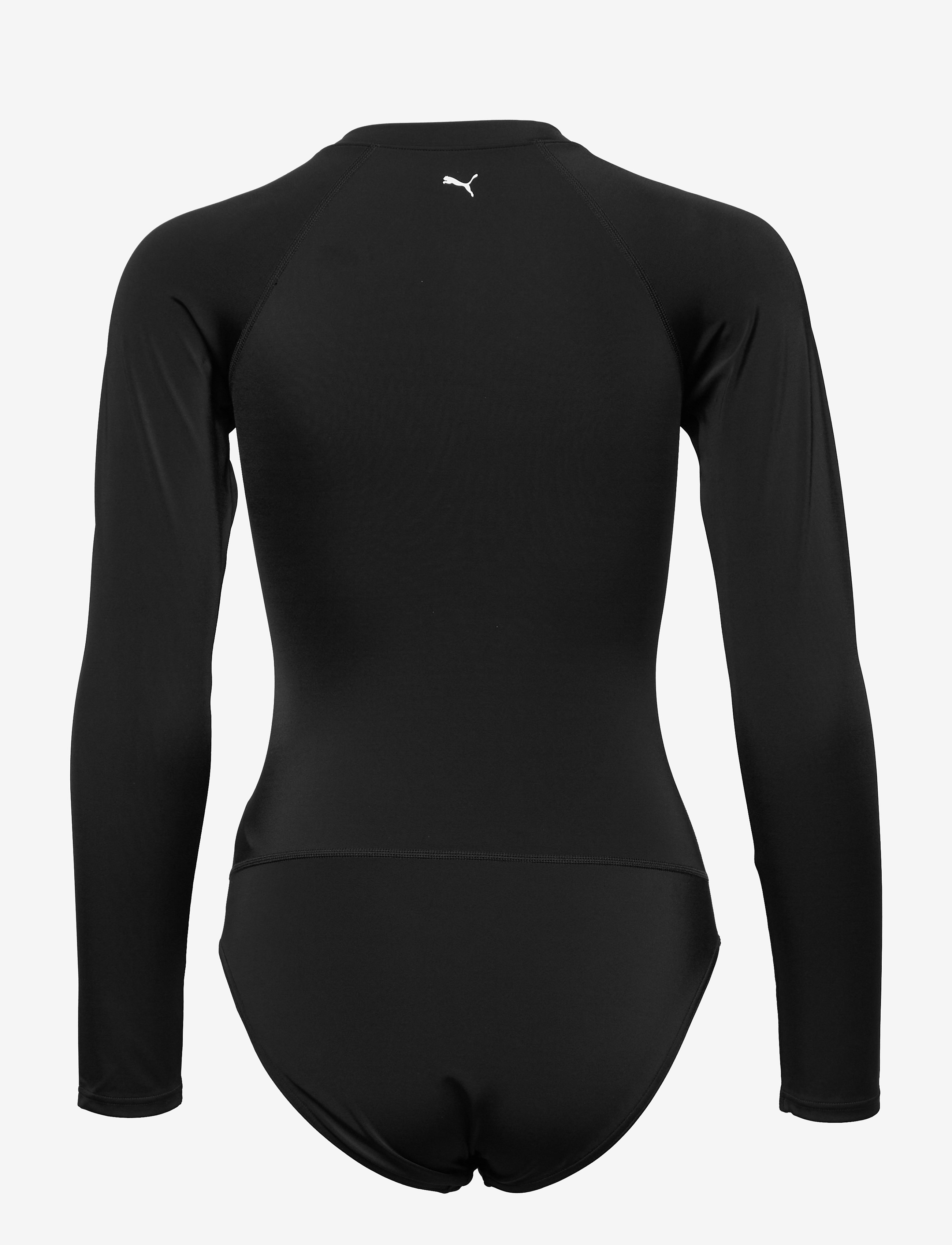 Puma Swim - PUMA SWIM WOMEN LONG SLEEVE SURF SUIT 1P - sport-bademode - black - 2