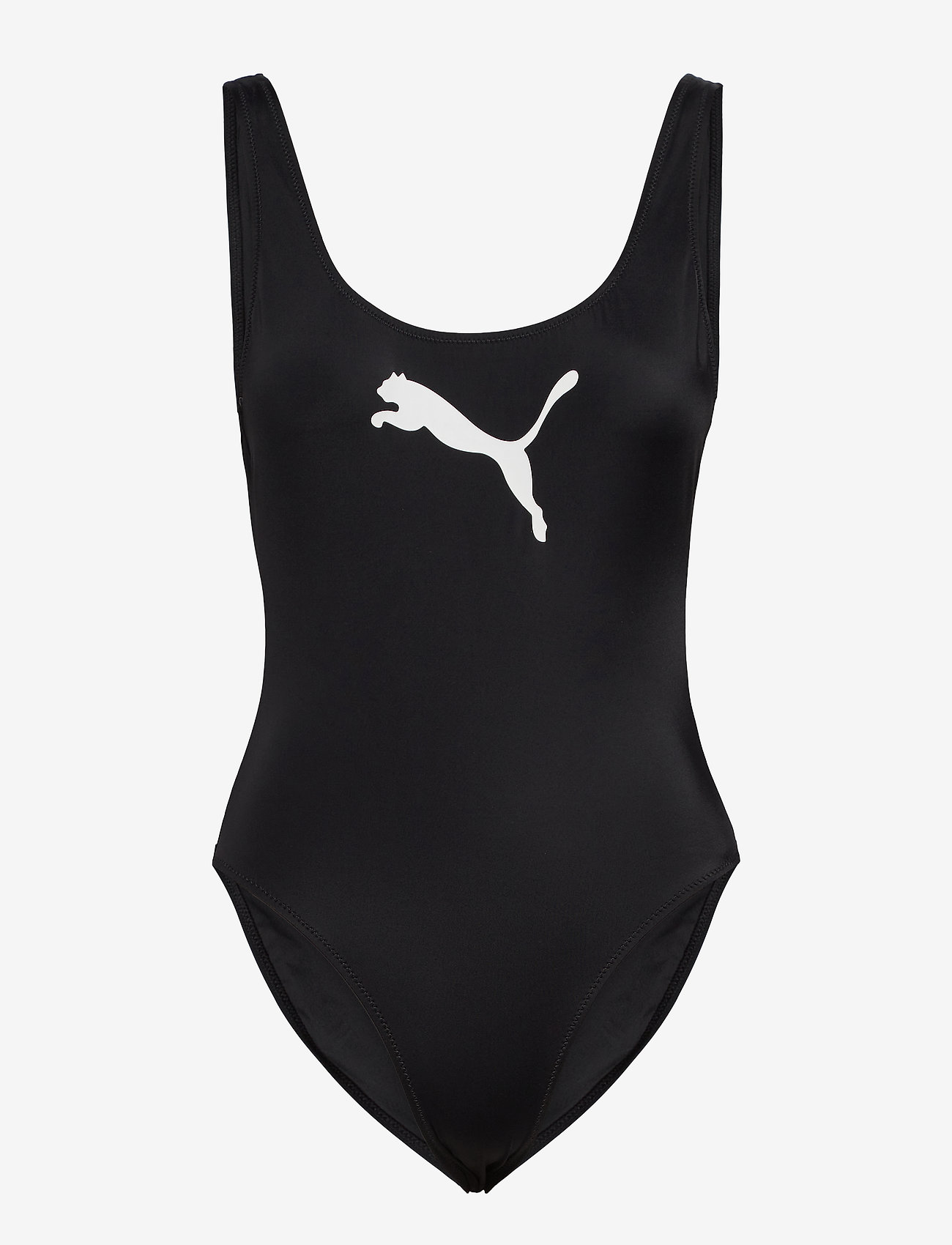 Puma Swim - PUMA SWIM WOMEN SWIMSUIT 1P - sport-bademode - black - 1