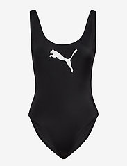 Puma Swim - PUMA SWIM WOMEN SWIMSUIT 1P - swimsuits - black - 0