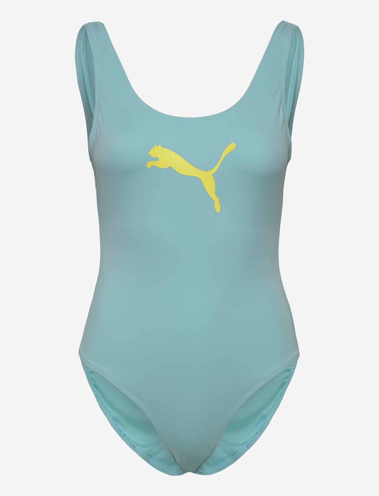 Puma Swim - PUMA SWIM WOMEN SWIMSUIT 1P - sports swimwear - mint - 0