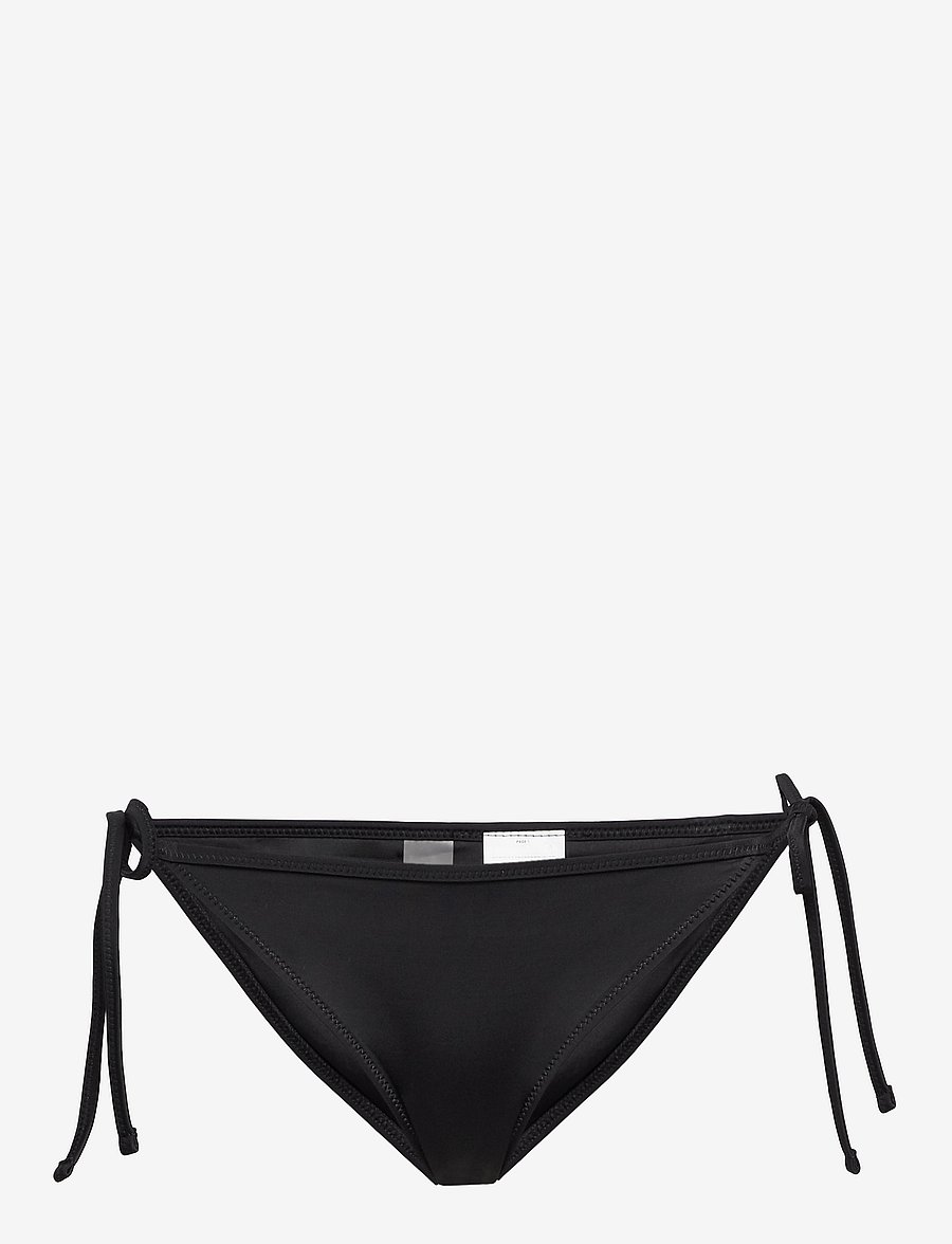 Puma Swim - PUMA SWIM WOMEN SIDE TIE BRIEFS 1P - sportiga badkläder - black - 1
