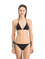 Puma Swim - PUMA SWIM WOMEN SIDE TIE BIKINI BOT - solmittavat bikinihousut - black - 0