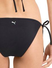 Puma Swim - PUMA SWIM WOMEN SIDE TIE BIKINI BOT - side tie bikinitrosor - black - 6