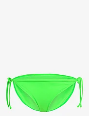Puma Swim - PUMA SWIM WOMEN SIDE TIE BIKINI BOT - bikinis mit seitenbändern - fluo green - 0
