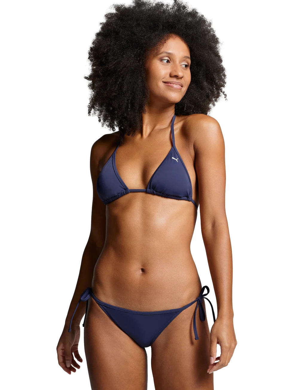 Puma Swim - PUMA SWIM WOMEN SIDE TIE BRIEFS 1P - sportiga badkläder - navy - 0