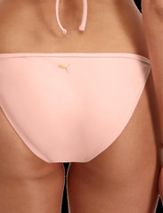 Puma Swim - PUMA SWIM WOMEN SIDE TIE BIKINI BOT - bikini ar sānu aukliņām - peach - 3