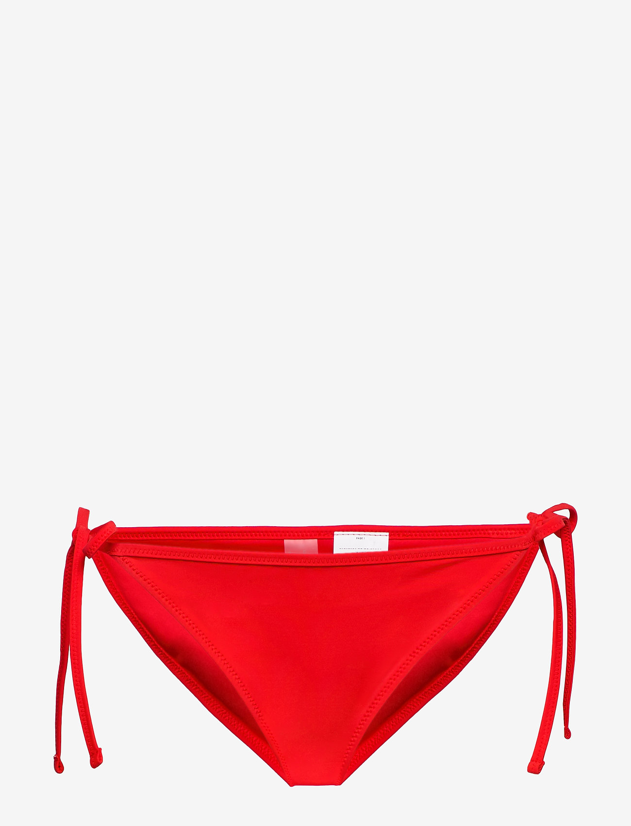 Puma Swim - PUMA SWIM WOMEN SIDE TIE BRIEFS 1P - sportiga badkläder - red - 1