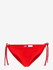 Puma Swim - PUMA SWIM WOMEN SIDE TIE BIKINI BOT - bikinis mit seitenbändern - red - 0