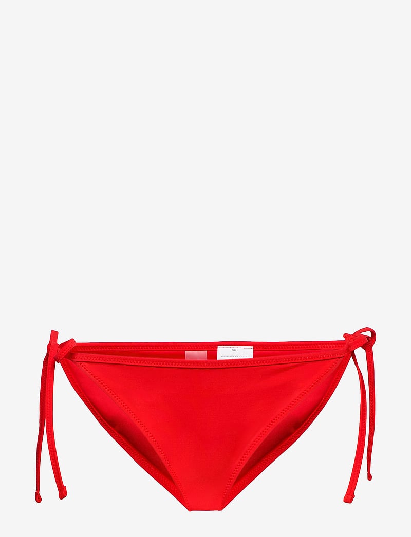 Puma Swim - PUMA SWIM WOMEN SIDE TIE BRIEFS 1P - sportiga badkläder - red - 1
