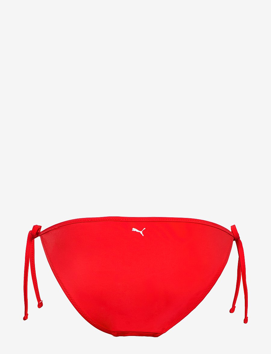 Puma Swim - PUMA SWIM WOMEN SIDE TIE BRIEFS 1P - spordi ujumisriided - red - 2