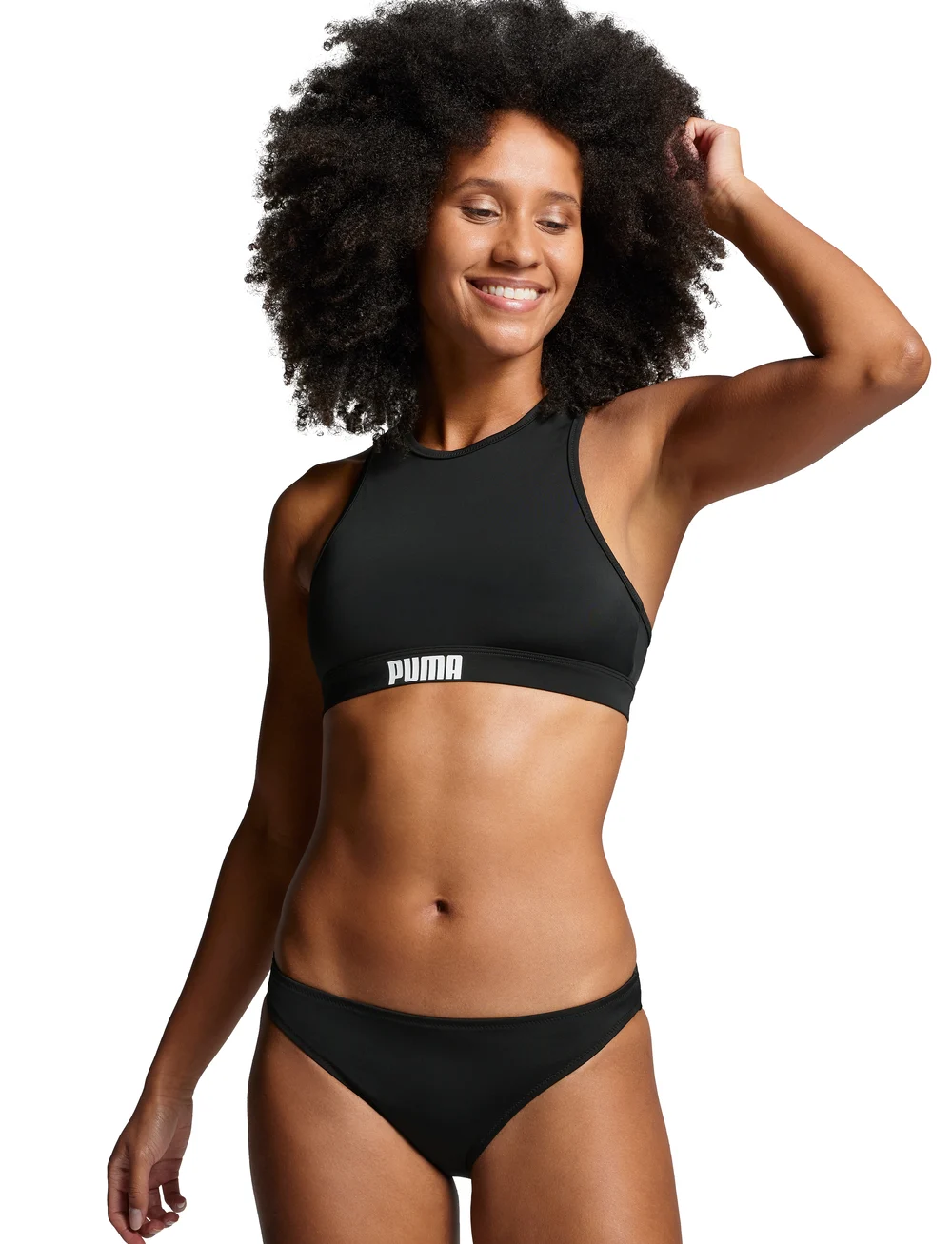 Puma Swim Puma Swim Women Racerback Swim Top 1p Bikinis Boozt