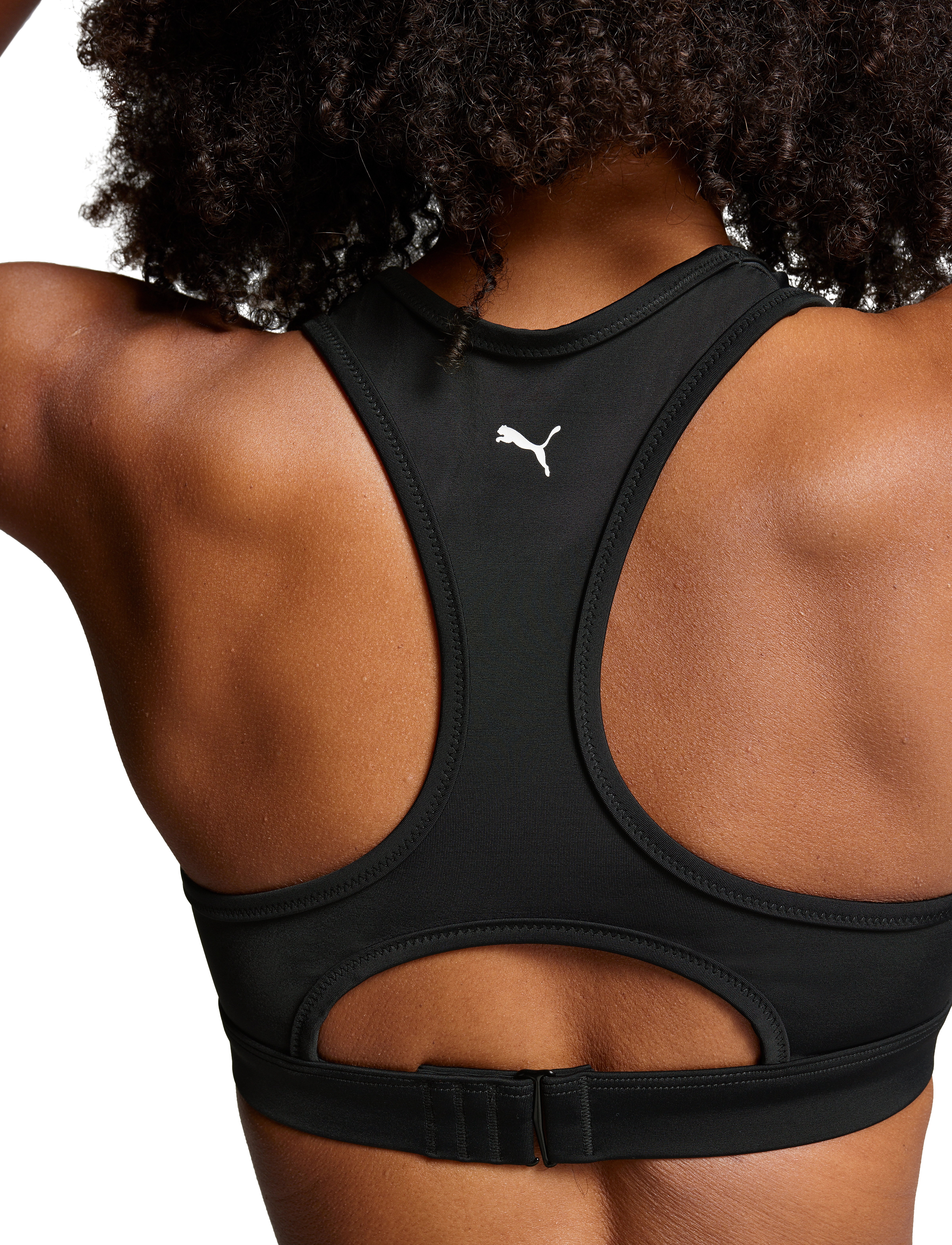 Puma Swim - PUMA SWIM WOMEN RACERBACK TOP 1P - sport-bademode - black - 5