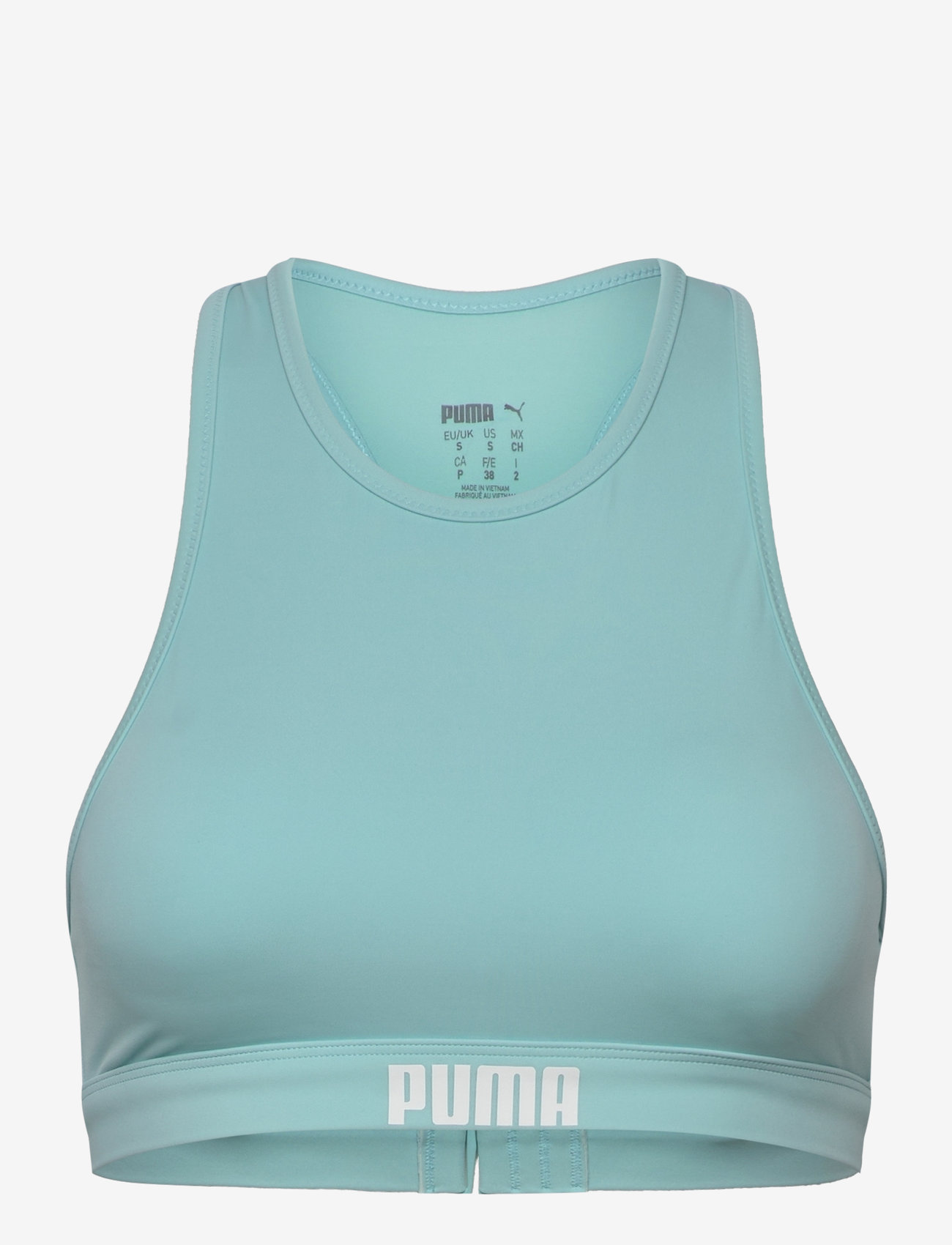Puma Swim - PUMA SWIM WOMEN RACERBACK TOP 1P - sportsbadetøj - mint - 0