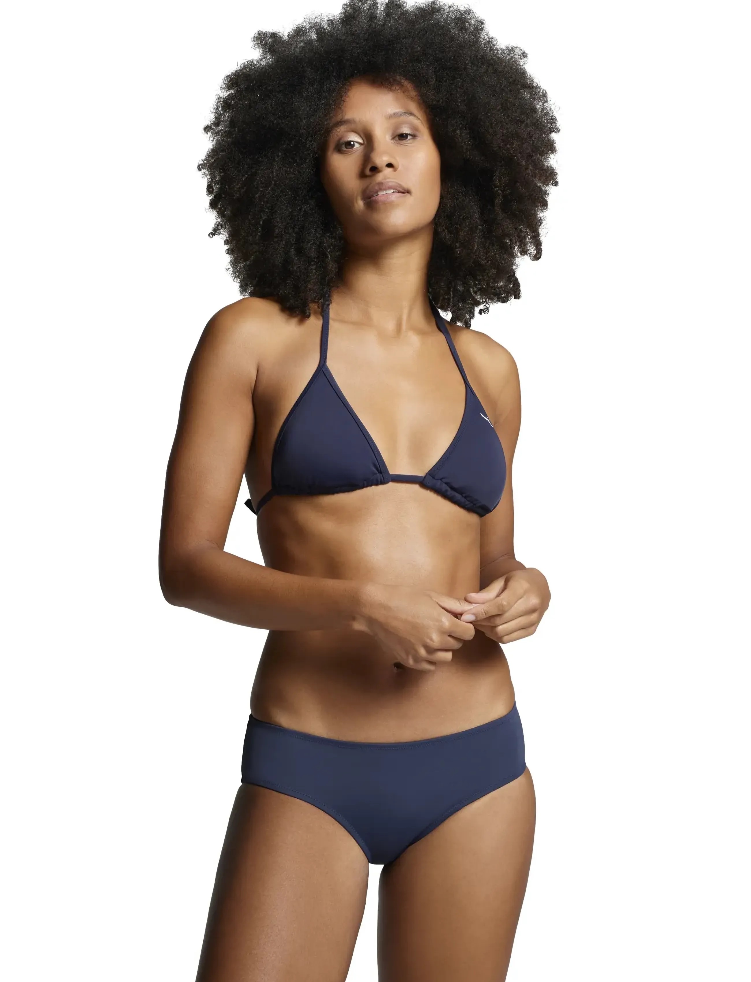 Puma Swim Women Hipster 1P, XL, Bikini Unterteile, Marineblau - Briefs, Frauen