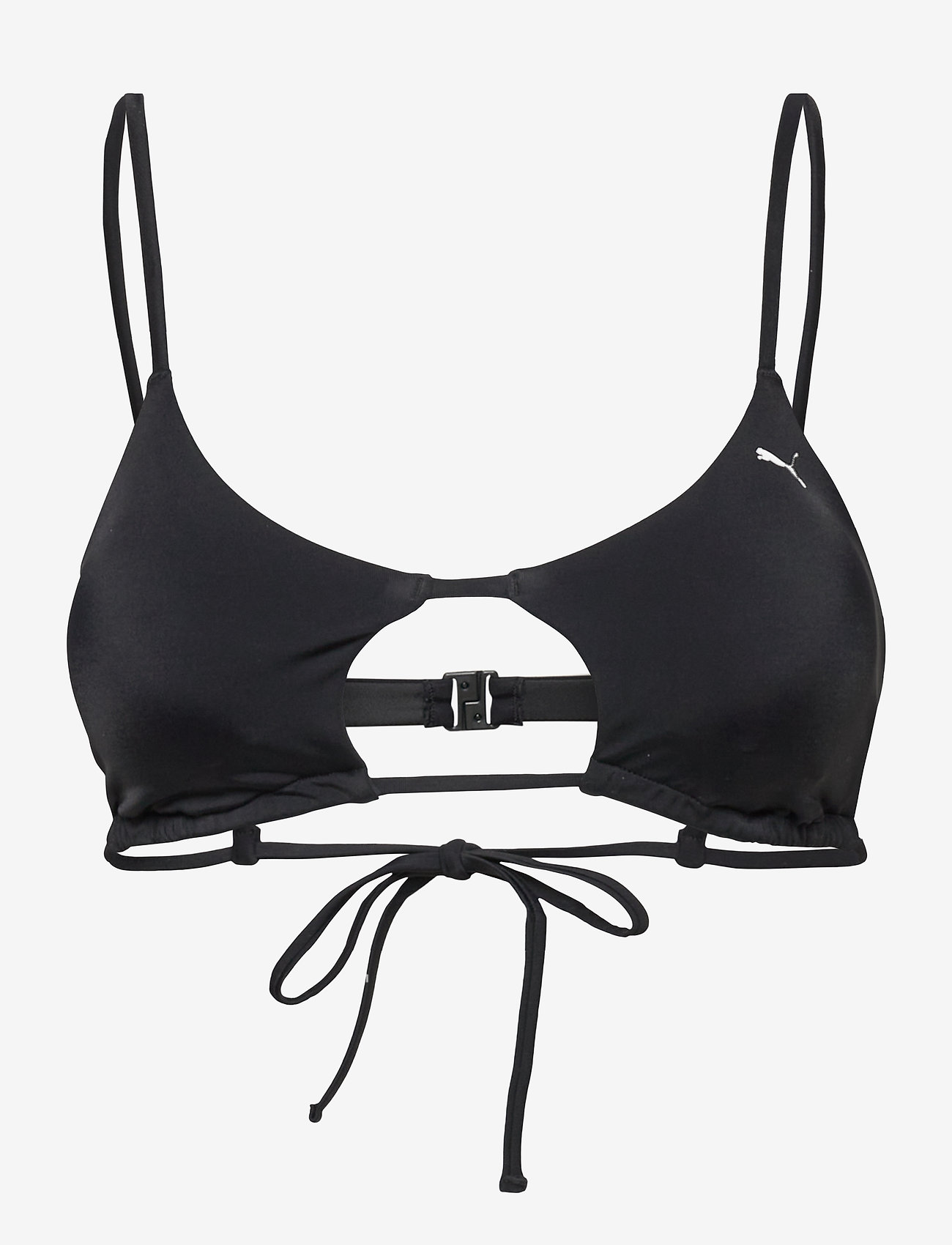 Puma Swim - PUMA SWIM WOMEN PEEK-A-BOO TOP 1P - black - 0