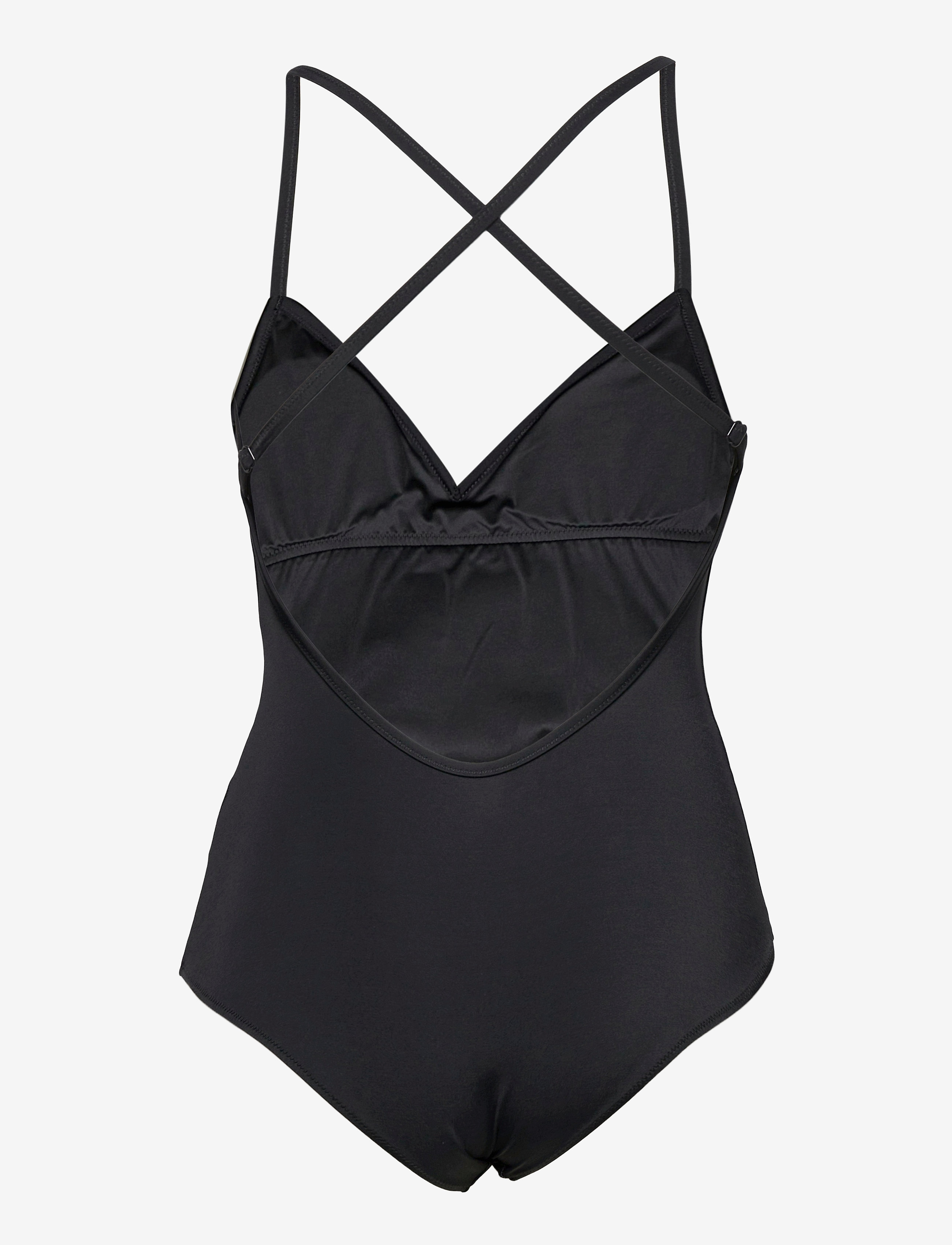 Puma Swim - PUMA SWIM WOMEN VNECK PADDED SWIMSUIT 1P - sport-bademode - black - 2