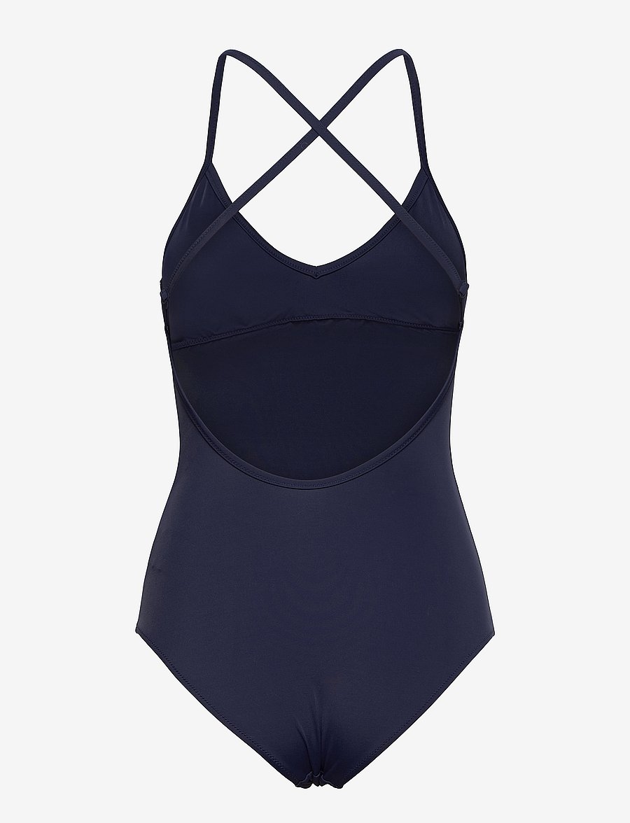 Puma Swim - PUMA SWIM WOMEN VNECK PADDED SWIMSUIT 1P - maillots 1 pièce - navy - 2