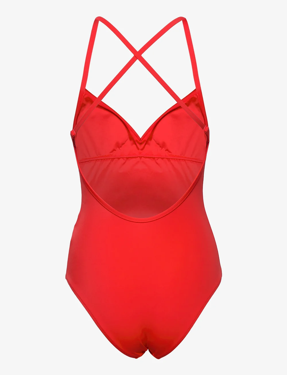 Puma Swim - PUMA SWIM WOMEN VNECK PADDED SWIMSUIT 1P - ujumistrikood - red - 2