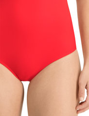 Puma Swim - PUMA SWIM WOMEN V-NECK CROSSBACK SW - swimsuits - red - 8