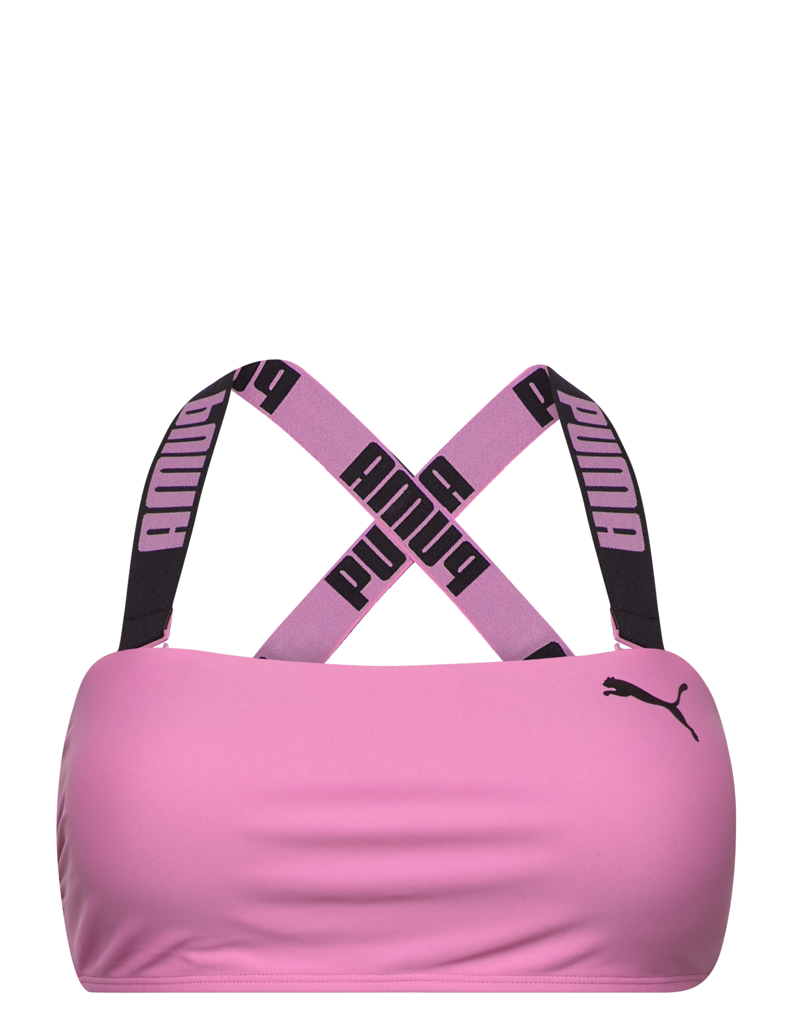 Puma Swim - PUMA SWIM WOMEN BANDEAU TOP 1P - pink icing - 2